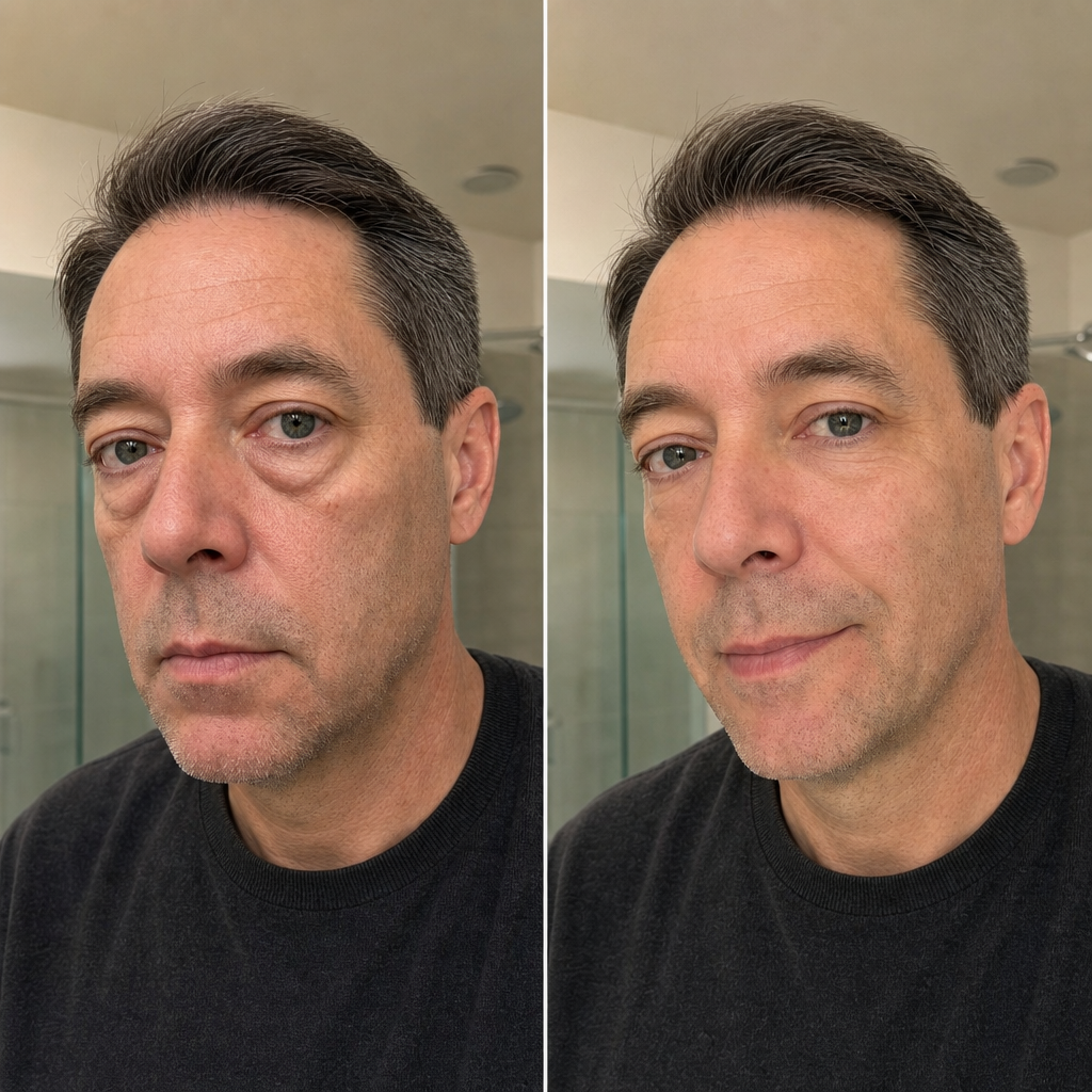 Auren advertorial Robert sequence from approved 48 image 046 bathroom before after from 48 character